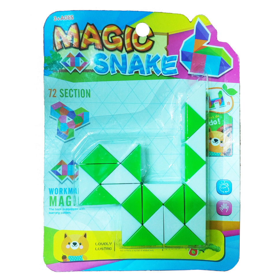 Логіка-змійка 1024-11-12 Green-White Вінниця - фото 1