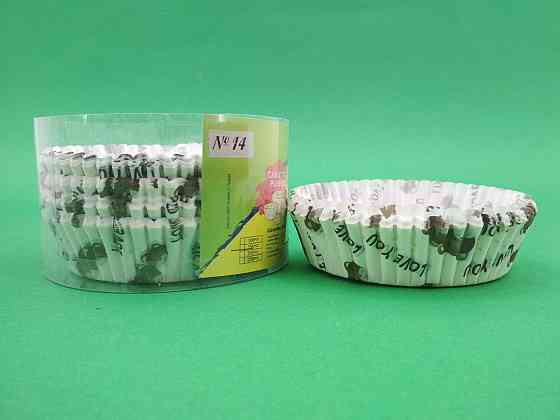 Паперові формочки для випічки кексів (14см) 150шт (1 уп.) Харків