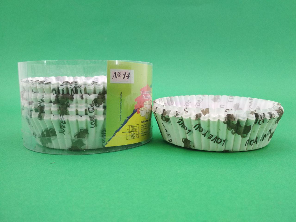 Бумажные формочки для выпечки кексов (14см) 100шт  (1 уп.) Харьков - изображение 1