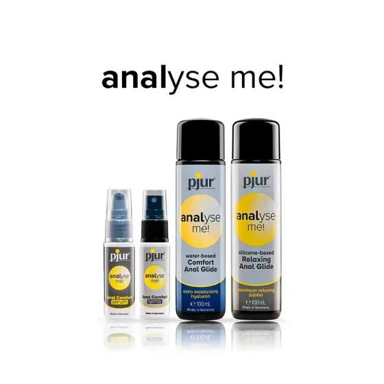Анальна змазка pjur analyse me! Relaxing jojoba silicone 250 мл на силіконовій основі з олією жожоба Львів