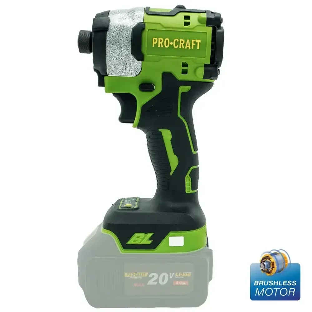 Гвинтоверти акумуляторні Procraft  PS20 Без АКБ та ЗП,Безщітковий ударний акумуляторний гвинтоверт 210 H*m Львів - фото 2