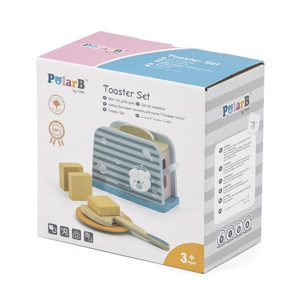 Игрушечный тостер PolarB из дерева (44017) Харьков - изображение 2