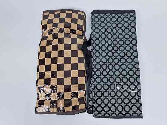 Сумка господарська, поліпропіленова, з кольоровим малюнком No2 Шахи+круги (44x38x18) (1 шт.) Харків