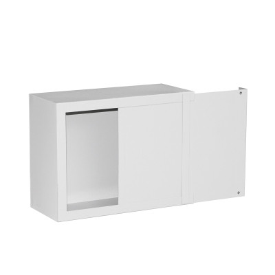 Шафа настінна Ipcom антивандальний ящик БК-400-1 з планкою К-3713 (ТЦБ-0015329) Вінниця - фото 2