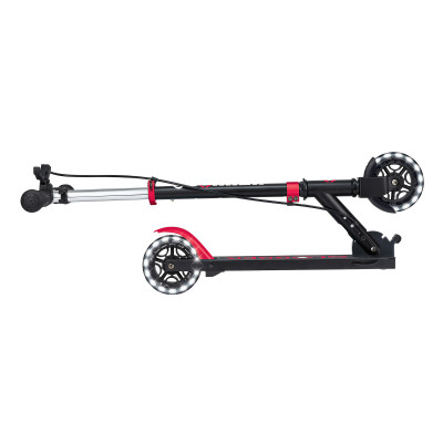 Самокат Globber Flow Element Junior Lights LED,, чорно-червоний (729-102) Вінниця - фото 2