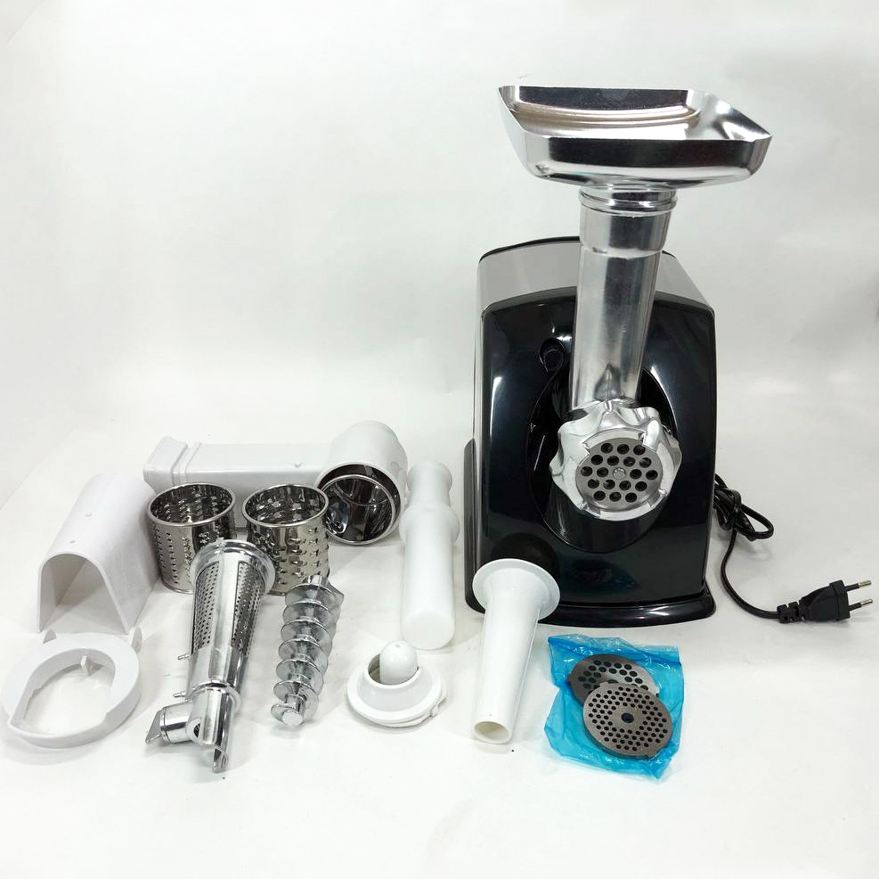 Шнековая электро мясорубка Suntera SMG-5454SS 2200 Вт, Кухонная мясорубка с реверсом MY-93 Львов - изображение 2