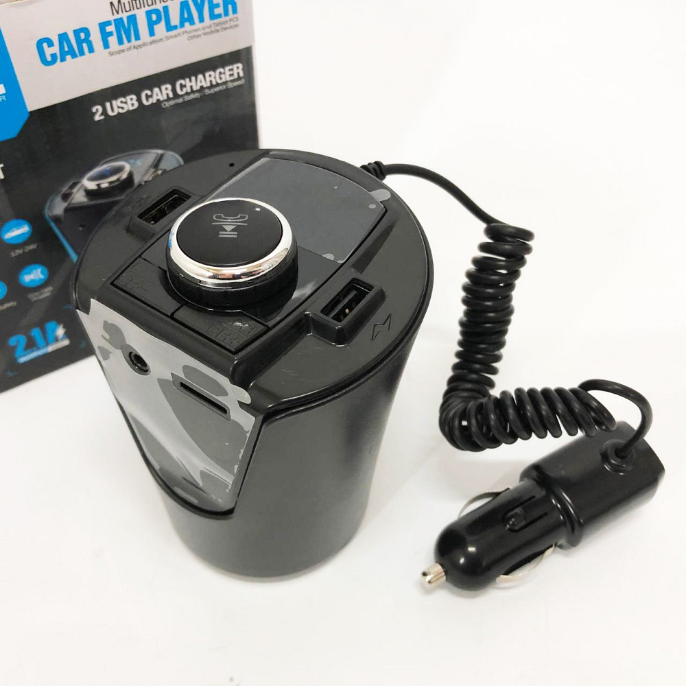 Универсальный fm-модулятор для автомобиля H26+BT BX6, Качественный фм модулятор, Блютуз VB-416 фм трансмиттер Киев - изображение 1