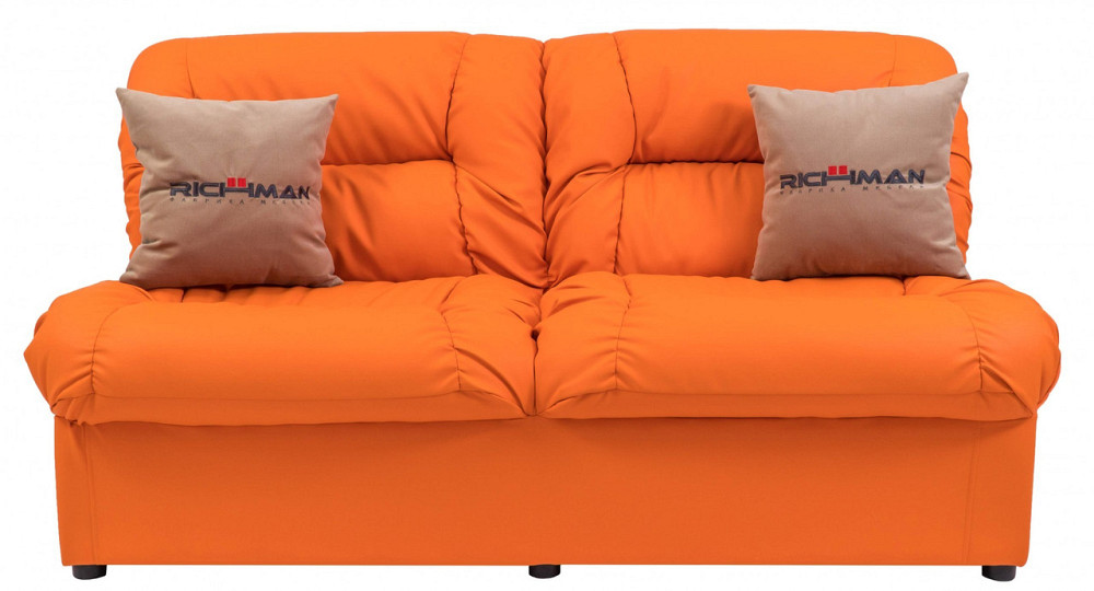 Диван Flay Vizit двойка 870х1650х850 Оранжевый Киев - изображение 4