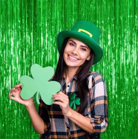 Дощик на фотозону 2 на 1 метр зелений Київ