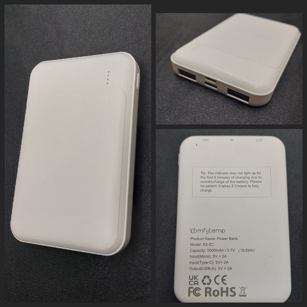 Павербанк Comfytemp K3-ZC 5000mah (товар вжтиваний) Луцк - изображение 1