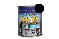 Емаль алкідна "Fantazia" ПФ-115 чорна 2,8 кг Харків - фото 2