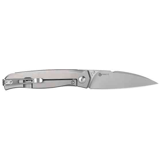 Ніж складаний кишеньковий Ruike M662-TZ, (7.4 см) steel 154СМ / TC4 (титан) + G10 чорний Київ