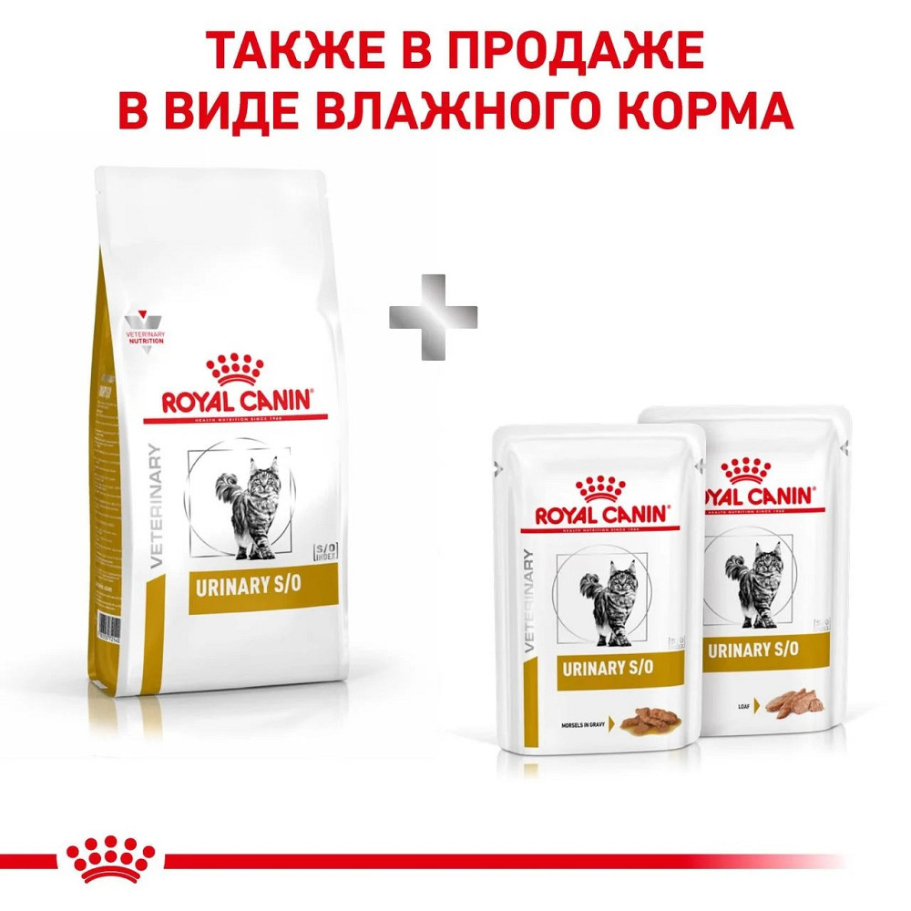 Royal Canin Urinary S/O (Роял Канін Уринарі С/О Фелін) сухий корм для котів під час хвороб сечовивідних шляхів Запоріжжя - фото 7