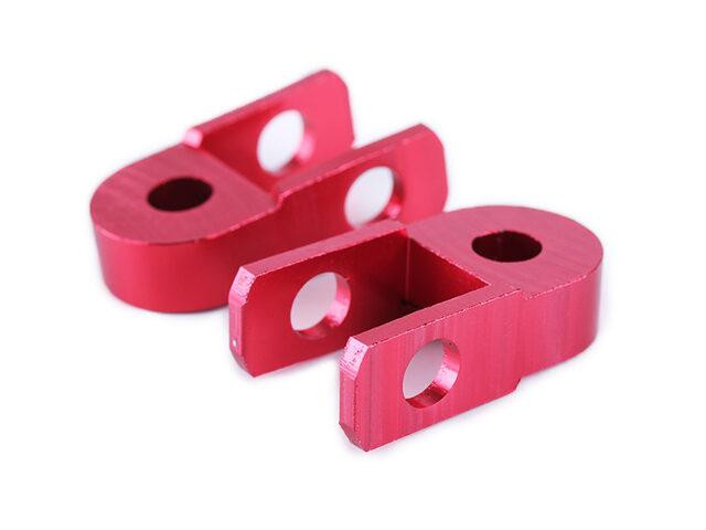 Удлинитель заднего амортизатора, пара: 25 мм, красный Мукачево - изображение 1