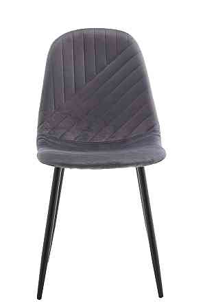 Стілець Яріс чорний/велюр сірий, G062-40 Київ