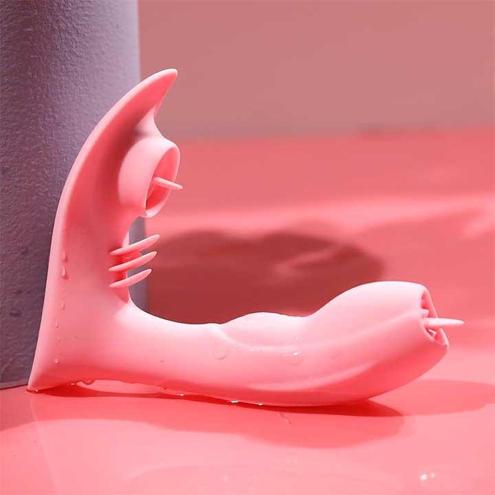 Смарт-вибратор бабочка Love Spouse - Розовый – Смарт вибраторы Винница - изображение 1