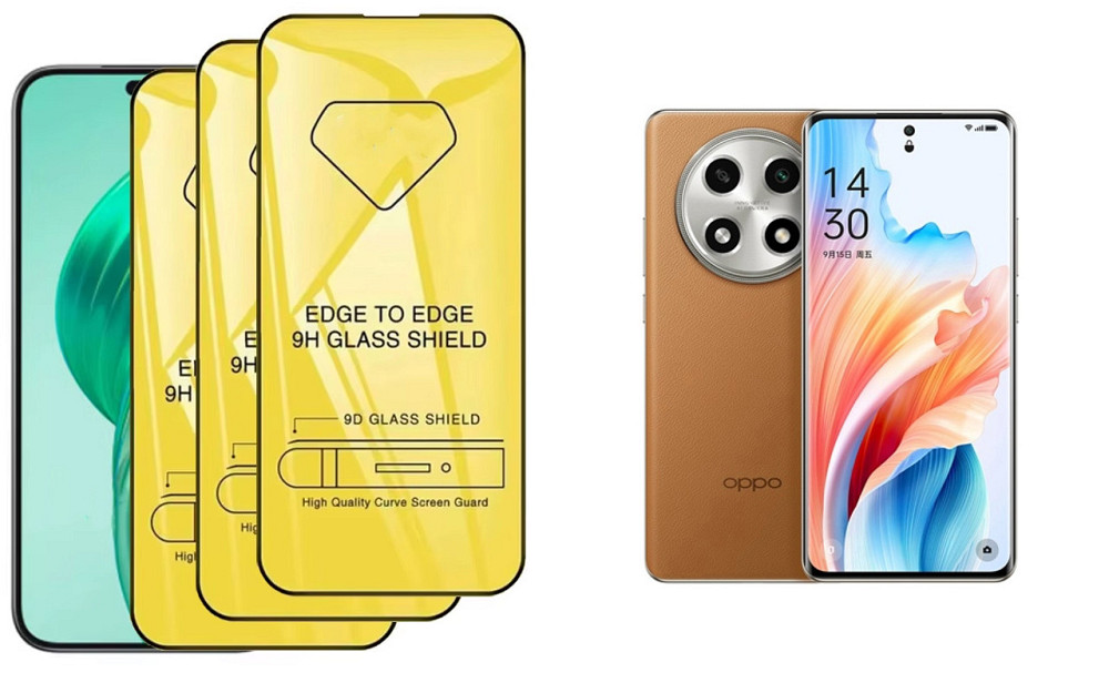 Захисне скло DefenzoGlass для Oppo A2 Pro – подвійна міцність Київ - фото 3