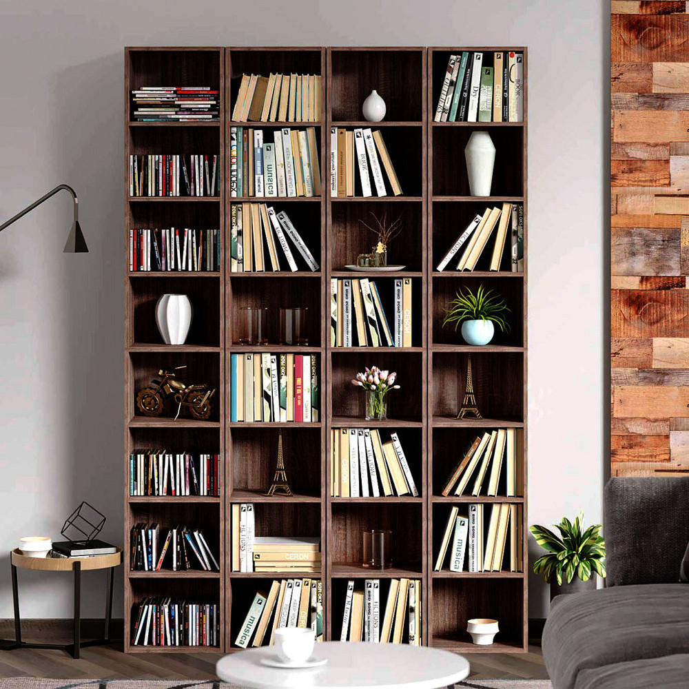 Книжковий стелаж "Твен" мокко Миколаїв - фото 5