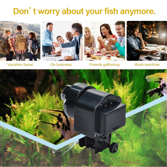 Автоматическая кормушка для рыб с таймером Resun AF-2003 Киев