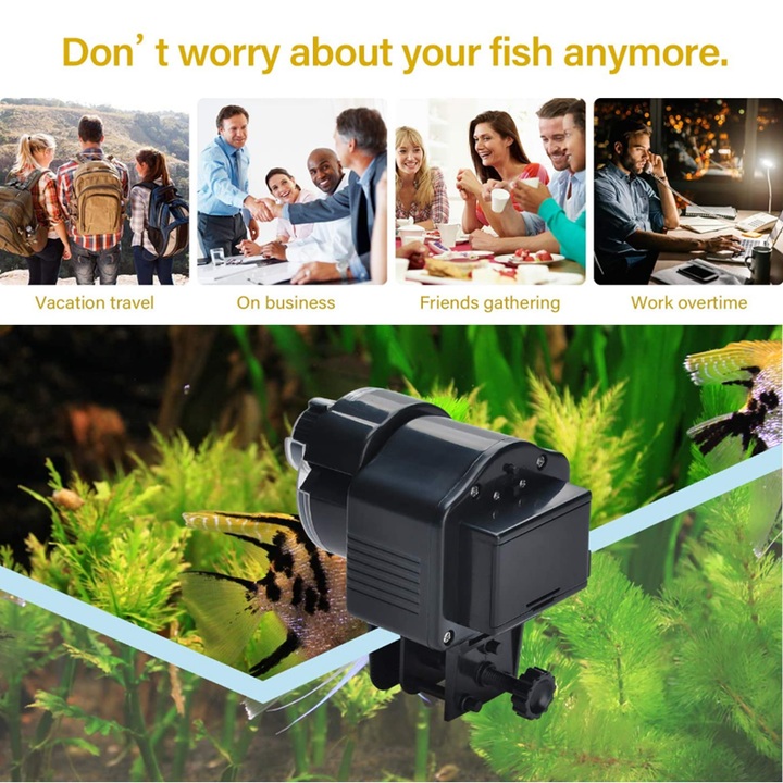 Автокормушка для риб Resun AF-2003 з таймером 12/24ч Київ - фото 4