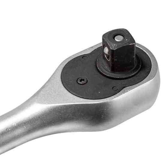 Тріскачка 1/2", CrV, 72 зуби, зі швидким скиданням, з гумовою ручкою (L-250мм) BAUM AUTO BM-80724 Одеса