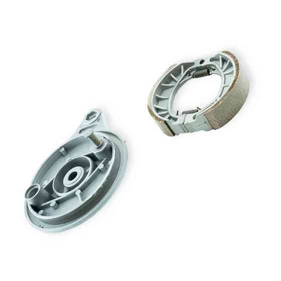 Ступиця мопед Дельта -70 ззаду в зборі з колодками гальмівна Мукачево