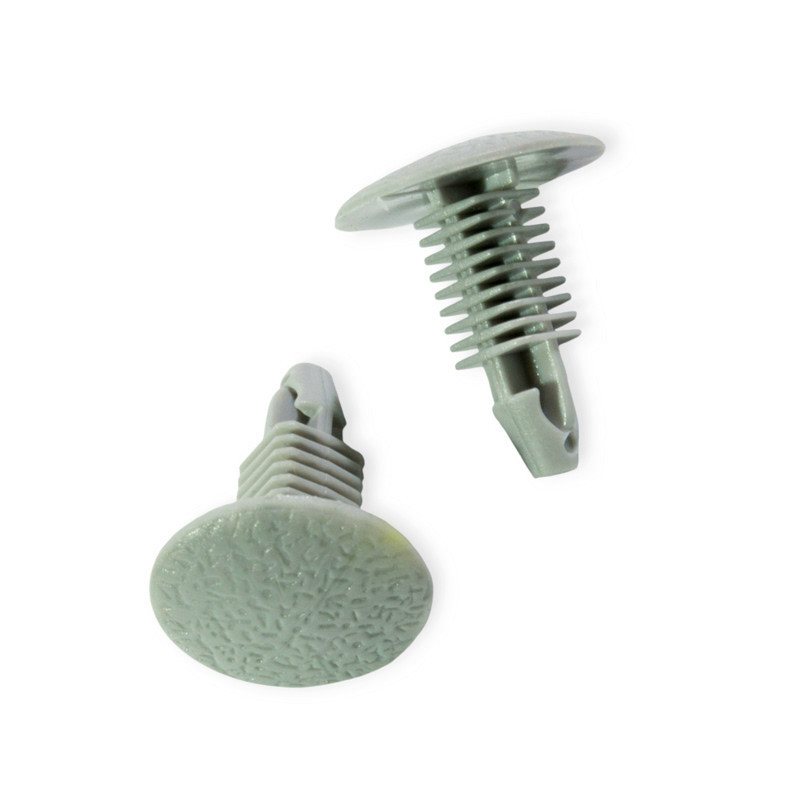 Клипса Lanos обшивки салона светло-серая (100 шт) №94 Мукачево - изображение 1