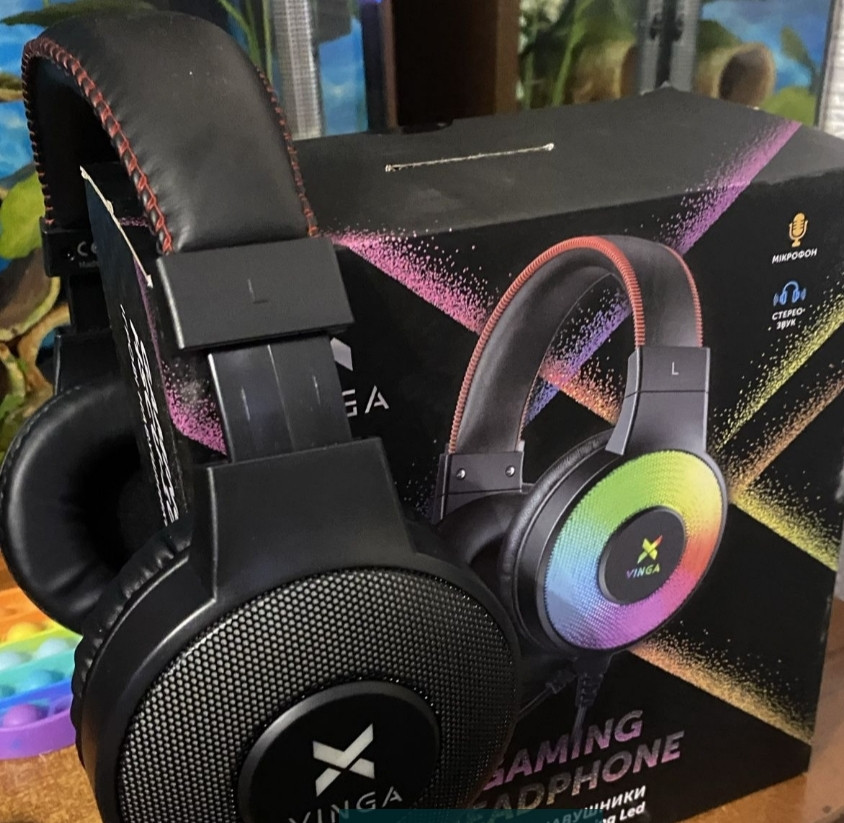 Навушники ігрові з підсвіткою Харків - фото 1