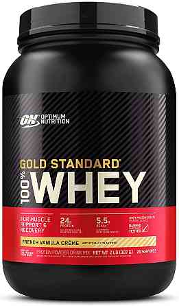 Протеин Optimum Nutrition Gold Standard 100% Whey 908 g (French Vanilla Crème) EU Луцк