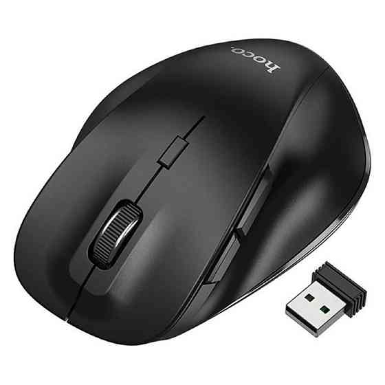 Миша HOCO GM24 Mystic six-button dual-mode business wireless mouse Black Киев