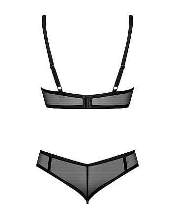 Комплект Obsessive Glandez, чорний, XS/S Sex Aura Київ