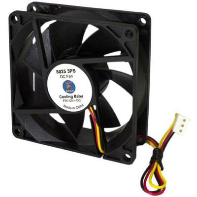 Кулер для корпуса Cooling Baby 8025 3PS Винница - изображение 1