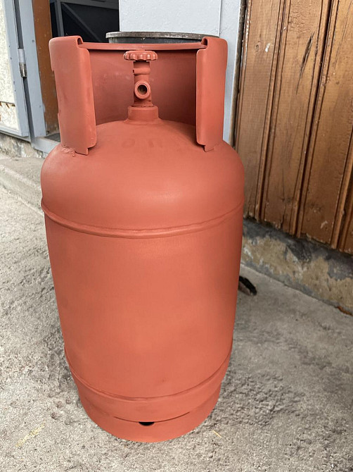 Замена вентеля на газових балонах и покраска Киев - изображение 9