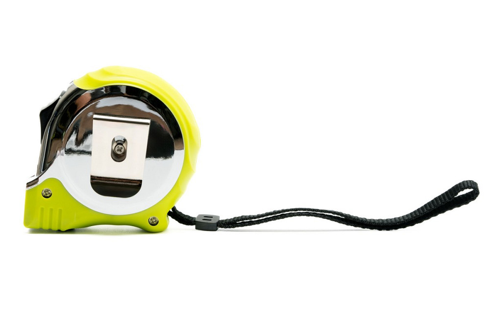 WERTVOLL Рулетка WERTVOLL 8 м×25 мм фіксатор полотна кнопка STOP покриття TPR нейлонове покритт Київ - фото 3
