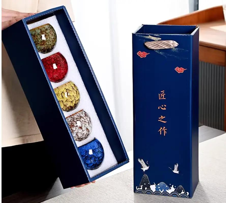 Набір керамічних піал 150 мл 5 шт для китайської чайної церемонії Луцьк - фото 1