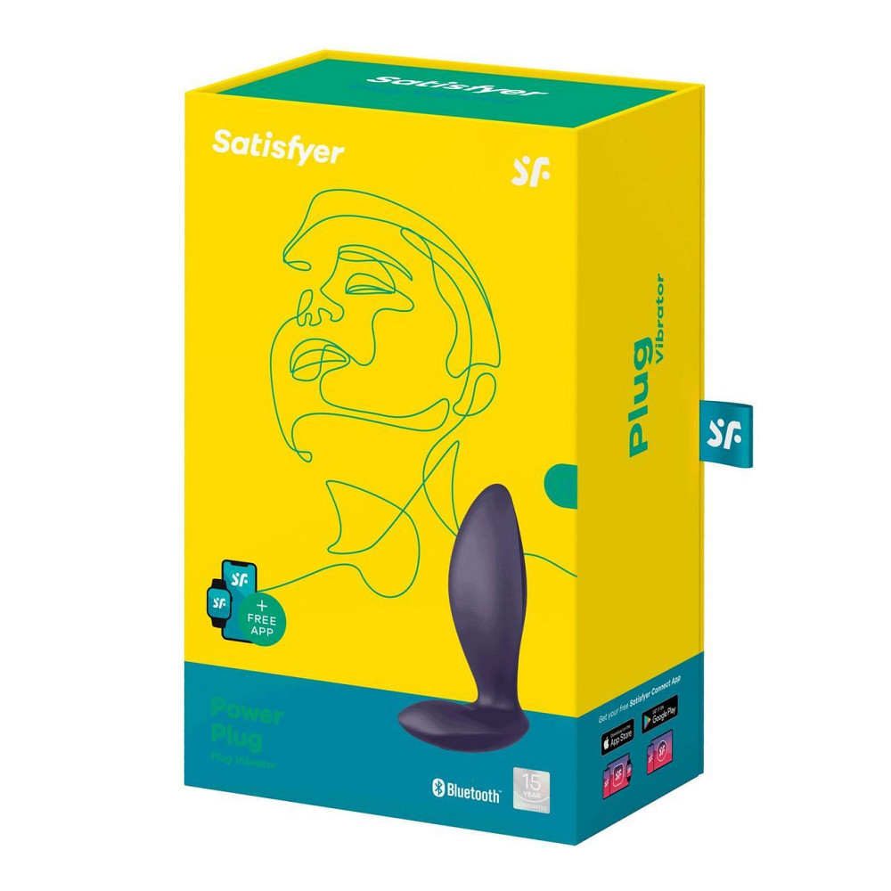 Анальна смарт-пробка з вібрацією Satisfyer Power Plug, дуже потужна Sex Aura Київ - фото 7