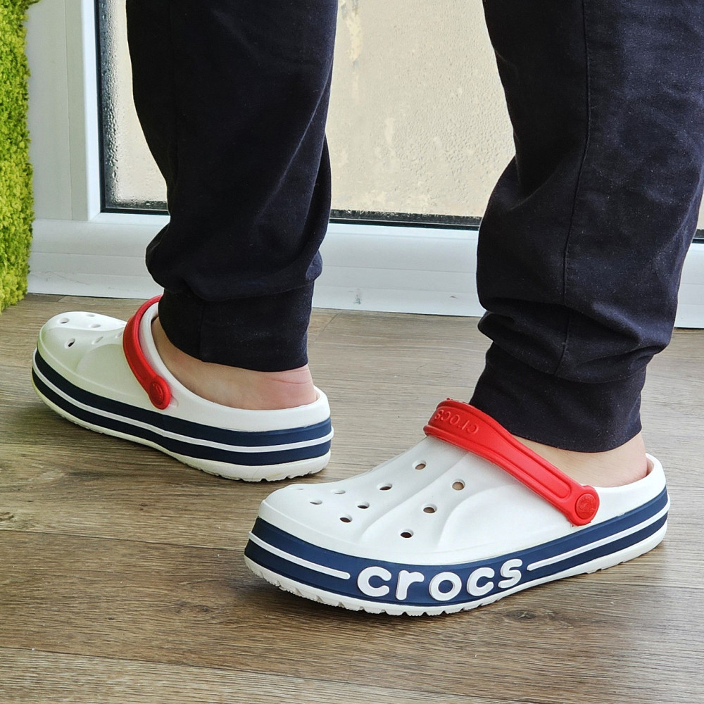 Крокси Білі капці CROCS Шльопанці Чоловічі Жіночі (розміри: 34,36,39,40,41,42) Дніпро - фото 3