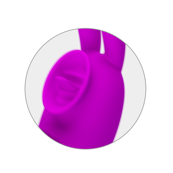 Вибратор - Pretty Love Cerberus Licking Vibrator Purple Sex Aura Киев - изображение 10