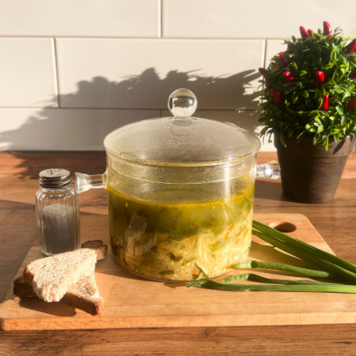 Каструля скло 1,5л з кришкою 30050-1 S&T Житомир