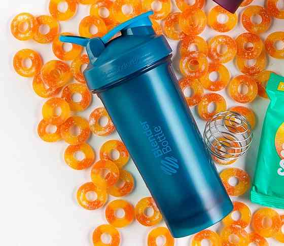 Шейкер спортивний BlenderBottle Pro45 1270ml Ocean Blue Київ