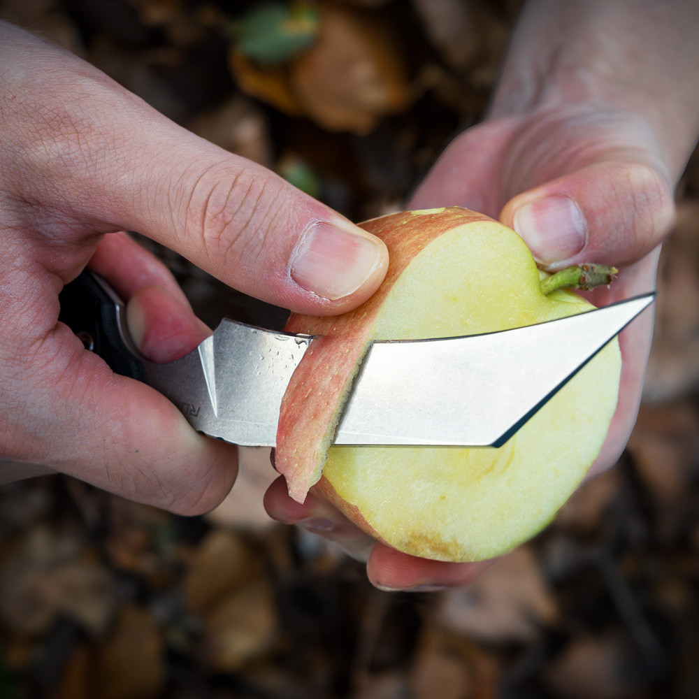 Ніж фіксований туристичний Ruike FS68, (8.6 см) 14C28N / G10 чорний Київ - фото 17