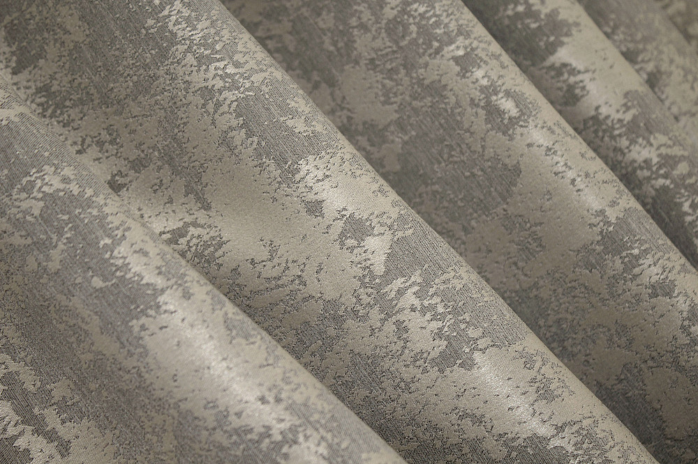 Комплект готових штор VR-Textil Жакард Sultan XO № 1144ш Кавово-сірий 100х290 см 2 шт (31-907) Київ - фото 6