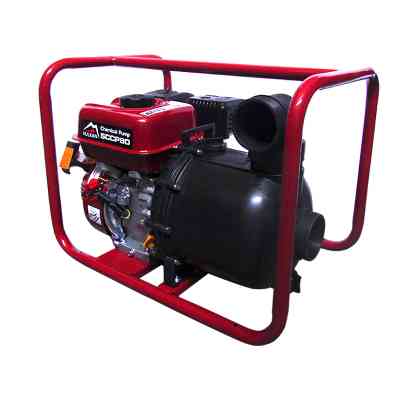 Мотопомпа Vulkan рукав 75мм, 60м3/час, подъем 20м, для химикатов (SCCP80) Винница