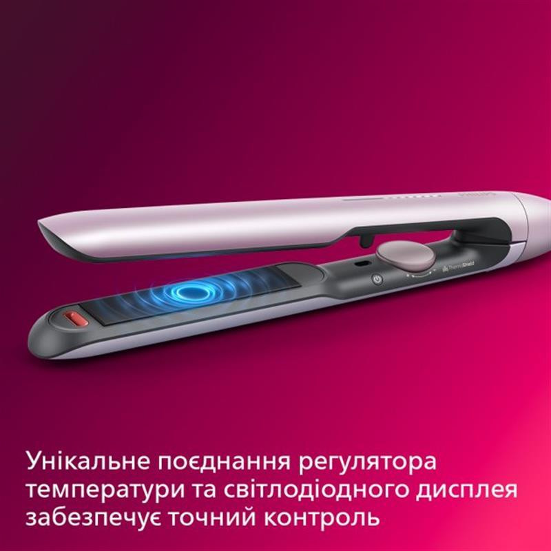 Праска (випрямляч) для волосся Philips BHS530/00 Рожевий Харків - фото 20