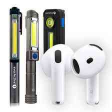 Наушники Everactive Zestaw latarek WL-200, WL-300, WL-400 +  AirPods 4 Киев