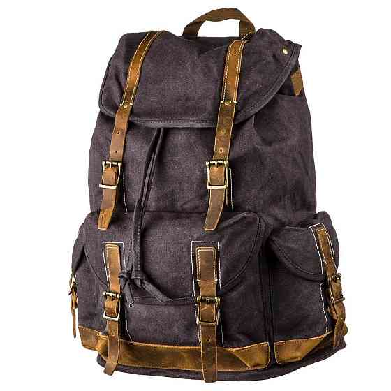 Походный рюкзак canvas Vintage 20110 Серый Киев