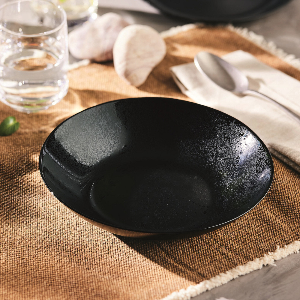 Тарілка супова Luminarc Diana Black, 20 см (6788140) Київ - фото 9