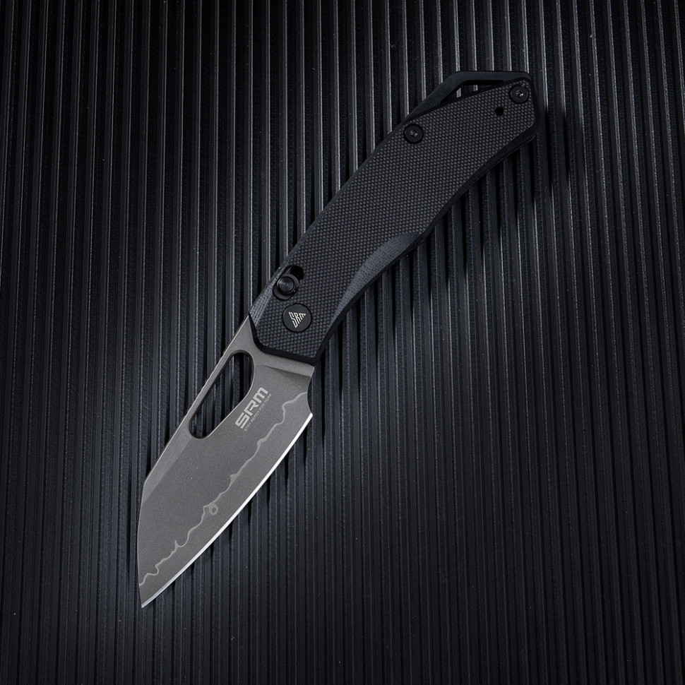 Ніж складаний SRM Cub 261M-GB2, чорний Київ - фото 6