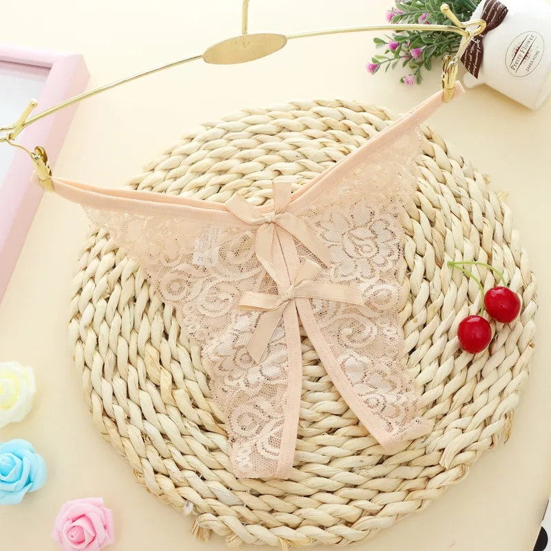 Трусики з доступом інтимним універсальний бежевий Київ - фото 1