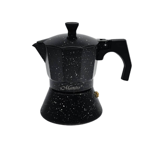 Кавоварка гейзерна 150мл алюмінієва MR-1667-3 Rainbow Житомир - фото 2